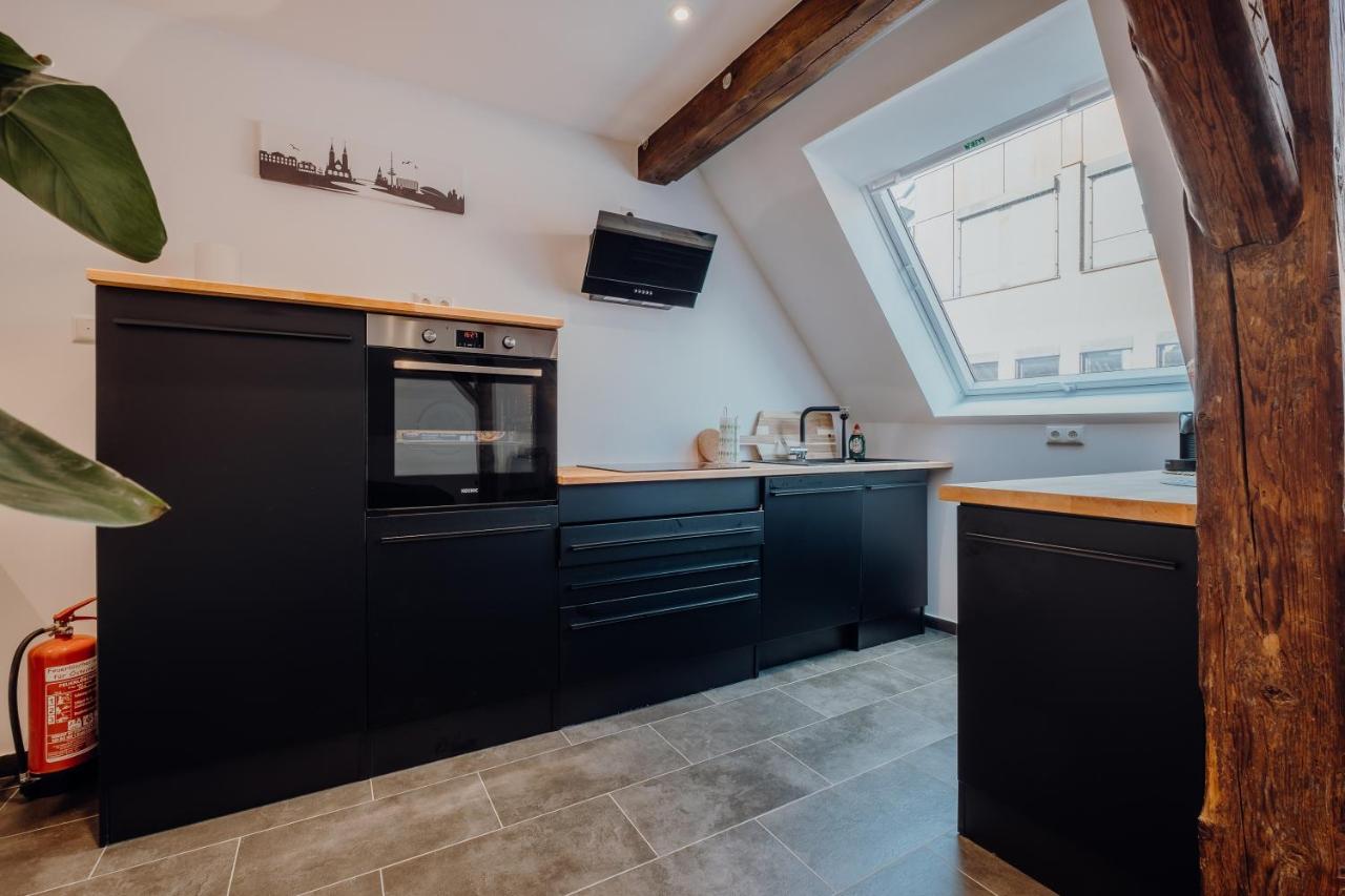 Luxurioese Und Stilvolle Ferienwohnung In Bester Lage Bremens Esterno foto